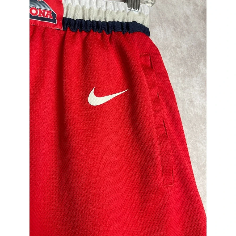 Arizona Wildcats Nike Basketball Game Shorts Mens Medium Red Dri Fit Performance